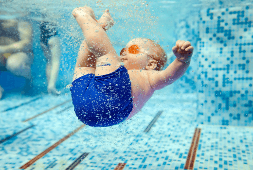 寶寶游泳